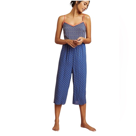 Anthropologie Pants - Anthropologie Lynn Mixed Print
Sleep Jumpsuit - Boho Wide Leg
Capri SZ M
